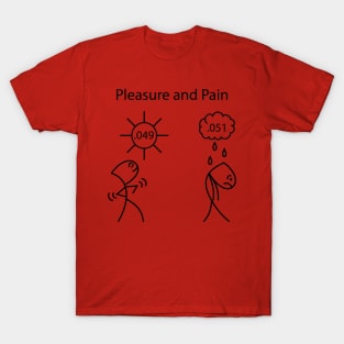 P-value Pleasure and Pain T-Shirt